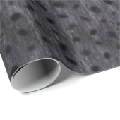 Papier Cadeau Léopard gris (Coin rond)