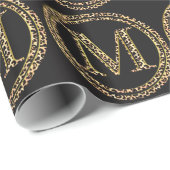 Papier Cadeau Leopard M (Coin rond)