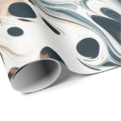 Papier Cadeau Leopard Motif Voie Lactée (Coin rond)