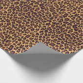 Papier Cadeau Leopard, poster de animal de guépard. (Coin)