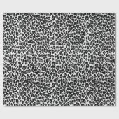 Papier Cadeau Léopard, poster de animal de guépard gris (Plat)