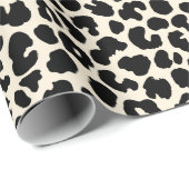 Papier Cadeau Leopard Print (Coin rond)
