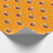 Papier Cadeau Leopard print Halloween pattern (Coin)