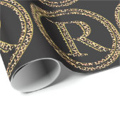 Papier Cadeau Leopard R (Coin rond)