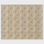 Papier Cadeau Léopard Snake Poster de animal Texture (Plat)
