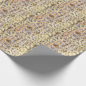 Papier Cadeau Léopard Snake Poster de animal Texture (Coin)