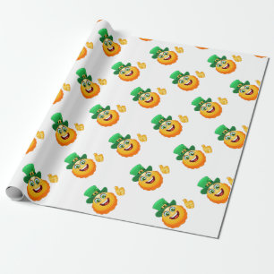 Papier Cadeau leprechaun emoji