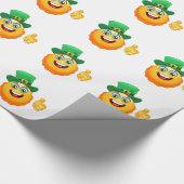 Papier Cadeau leprechaun emoji (Coin)