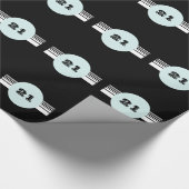 Papier Cadeau les 21èmes masculins n'importe quel âge (Coin)