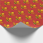 Papier Cadeau Les abeilles bourdonnantes (Coin)