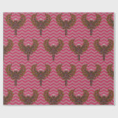 Papier Cadeau Les anges avec l'amour de Dieu Noël (Plat)