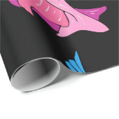 Papier Cadeau Les anges jouent à la trompette (Coin rond)