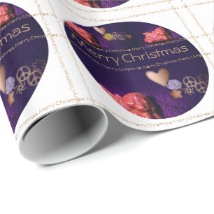 Papier Cadeau Les anges rêvent de paix et d'amour - Enveloppemen