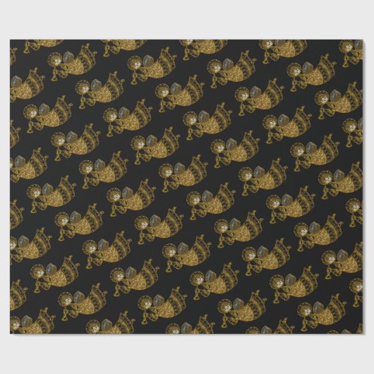 Papier Cadeau Les anges sont partout cette saison 2 papier d'env (Plat)