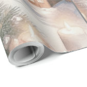 Papier Cadeau Les anges veillent sur vous (Coin rond)
