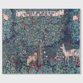 Papier Cadeau Les animaux dans la forêt, William Morris (Plat)