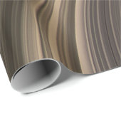 PAPIER CADEAU LES ANNEAUX DU SATURN (Coin rond)