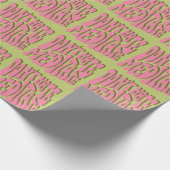 Papier Cadeau les années 70 Retro : 'Meditate' Motivational Post (Coin)