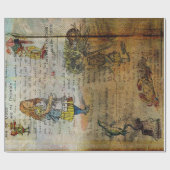 Papier Cadeau Les aventures d'Alice (Plat)