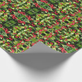 Papier Cadeau Les Berries Holly (Coin)