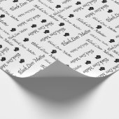 Papier Cadeau Les Black Lives Matt BLM Manifestation afro-améric (Coin)