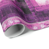 PAPIER CADEAU LES BLANCS À LA FENÊTRE (Coin rond)