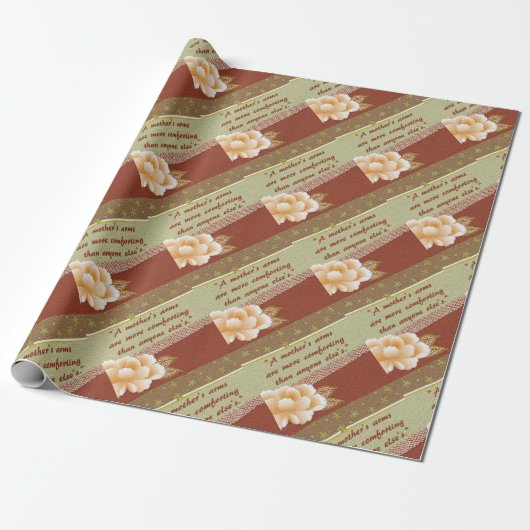 Papier Cadeau Les bras d'une mère (Déroulé)