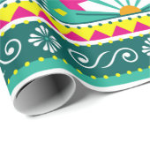 Papier Cadeau Les camions indiens et pakistanais sont de longs h (Coin rond)