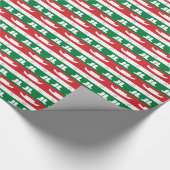 Papier Cadeau Les casquettes de danseurs du Texas, initialise et (Coin)