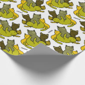 Papier Cadeau Les chatons d'olive (Coin)