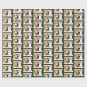 Papier Cadeau Les chats sont en charge (Plat)