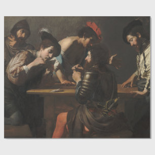 Papier Cadeau Les Cheats, Les Soldats Mercenaires Jouant Des Car