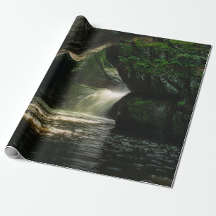 PAPIER CADEAU LES CHUTES D'EAU
