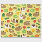 Papier Cadeau Les Cochons De Guinée Et Leurs Traitements (Plat)