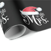 Papier Cadeau Les couples de Mme Claus qui correspondent aux pyj (Coin rond)