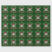 Papier Cadeau Les crânes 'n désosse le papier d'emballage de (Plat)