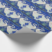 Papier Cadeau Les cygnes par la grue de Walter (Coin)