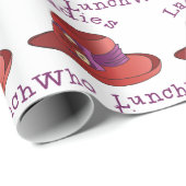 Papier Cadeau Les Dames Qui Déjeunent (Coin rond)