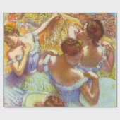 Papier Cadeau Les Danseuses bleues d'Edgar Degas (Plat)