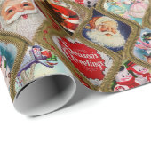 Papier Cadeau Les délices nostalgiques des vacances (Coin rond)