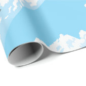 Papier Cadeau Les deux superhéros de SlipperyJoe embrassant un v (Coin rond)