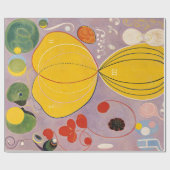 Papier Cadeau Les dix plus grands, Groupe IV, No 7 par Hilma af  (Plat)