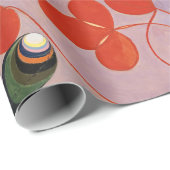 Papier Cadeau Les dix plus grands, Groupe IV, No 7 par Hilma af  (Coin rond)