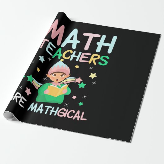 Papier Cadeau Les Enseignants En Mathématiques Sont Mathiques (Déroulé)