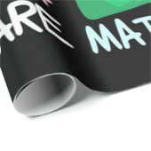 Papier Cadeau Les Enseignants En Mathématiques Sont Mathiques (Coin rond)