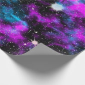 Papier Cadeau Les étoiles cosmiques de la Galaxie de l'espace ma (Coin)