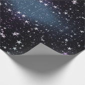 Papier Cadeau Les étoiles et les étoiles du ciel (Coin)