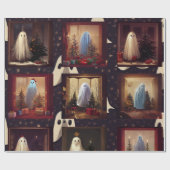 Papier Cadeau Les fantômes de Noël (Plat)