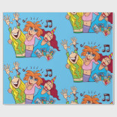 Papier Cadeau Les femmes font la fête (Plat)