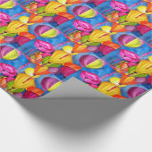 Papier Cadeau Les fines aquarelles des lanternes chinoises (Coin)